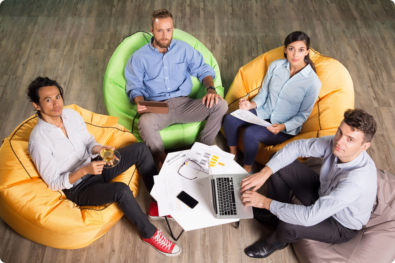 Collaborative Team Discussion